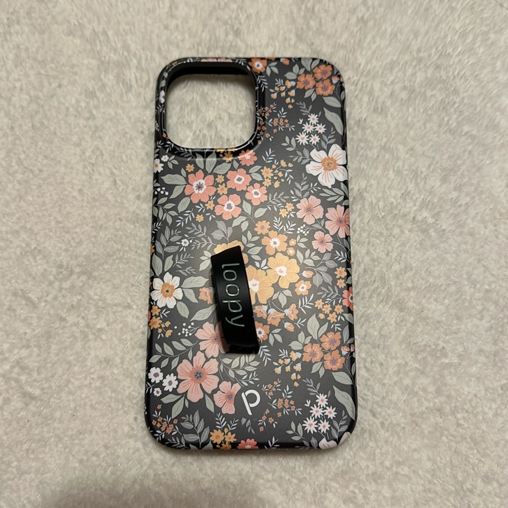 Vintage Blooms loopy case 12 pro max